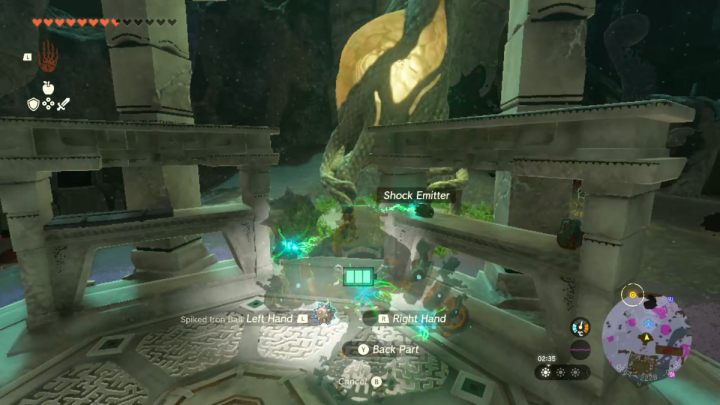 Wskoczcie na Mineru i podejdźcie we wskazane miejsce - Zelda TotK: Find the Fifth Sage - Zelda Tears of the Kingdom - poradnik do gry