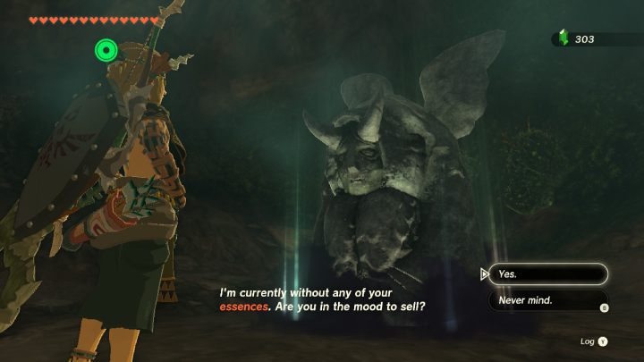 Zdobądźcie jak najwięcej Lights of Blessing i pomódlcie się przy posągu bogini lub udajcie się do Horned Statue pod Lookout Landing, aby zamienić serca na staminę - Zelda TotK: Trail of the Master Sword - Zelda Tears of the Kingdom - poradnik do gry