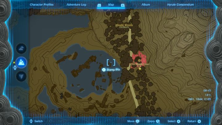 Wskoczcie do Minishi Woods Chasm, który znajduje się niedaleko Great Hyrule Forest - Zelda TotK: Trail of the Master Sword - Zelda Tears of the Kingdom - poradnik do gry