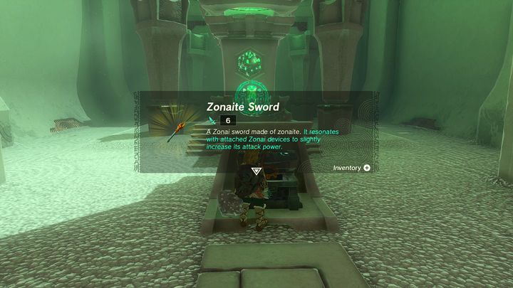 Po pokonaniu robota udajcie się na wprost do wyjścia z Shrine - Zelda Tears of the Kingdom: Kyononis Shrine - Zelda Tears of the Kingdom - poradnik do gry