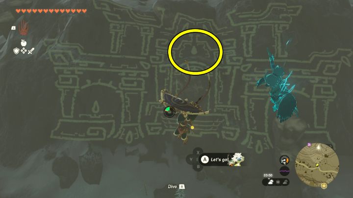 Kolejną Tear of the Dragon znajdziecie na wschód od Rito Village - Zelda TotK: The Dragons Tears - opis przejścia - Zelda Tears of the Kingdom - poradnik do gry