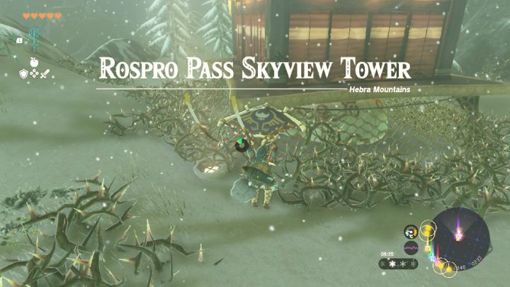 Do Rospro Pass Skyview Tower możecie szybko dostać się na paralotni - Zelda TotK: Lista wszystich Skyview Tower - Zelda Tears of the Kingdom - poradnik do gry