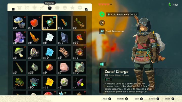 Zonai Charges to jedne z pierwszych przedmiotów jakie wpadną Wam w ręce i które możecie wykorzystać do ładowania Energy Cell - Zelda TotK: Jak używać Energy Cell - Zelda Tears of the Kingdom - poradnik do gry