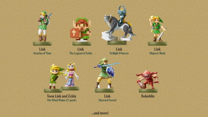 Gra jest kompatybilna także z figurkami amiibo związanymi z innymi odsłonami serii The Legend of Zelda, co z pewnością ucieszy ich posiadaczy - Zelda Tears of the Kingdom: Amiibo - Zelda Tears of the Kingdom - poradnik do gry