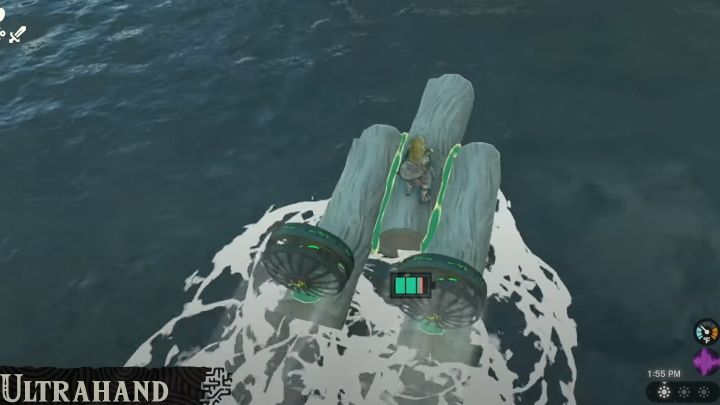 Niektóre zbiorniki wodne mogą okazać się zbyt duże, aby je bezpiecznie przepłynąć - Zelda Tears of the Kingdom: Pojazdy - Zelda Tears of the Kingdom - poradnik do gry