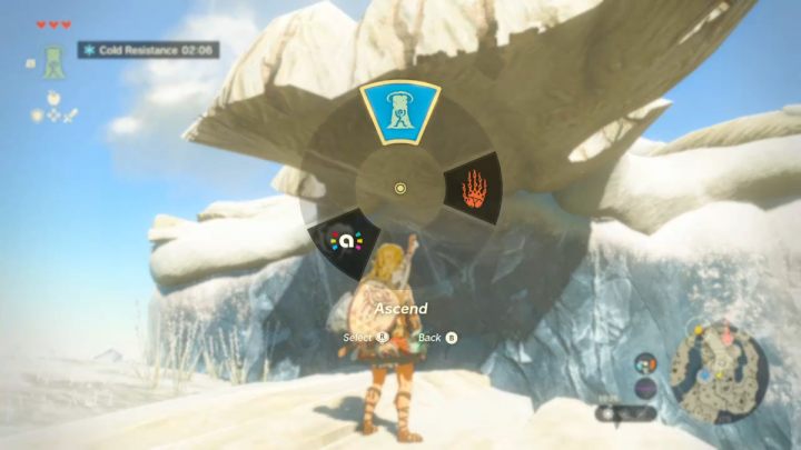 Użyjcie zdolność Ascend na wystającym korzeniu i przebijcie się do góry - Zelda Tears of the Kingdom: Jak zdobyć Archaic Tunic? - Zelda Tears of the Kingdom - poradnik do gry