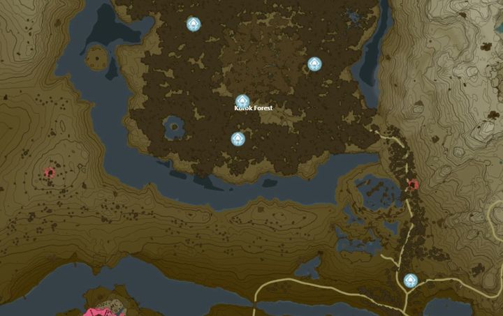 Ta świątynia jest związana z A Pretty Stone and Five Golddern Apples Shrine Quest - Zelda TotK: Wszystkie Shrines w Great Hyrule Forest - Zelda Tears of the Kingdom - poradnik do gry