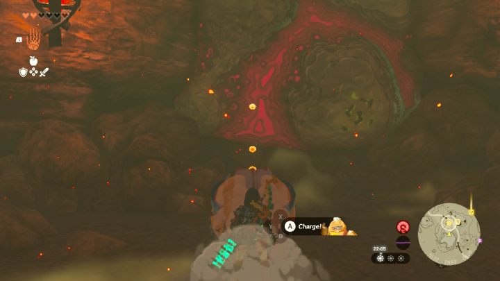 Po rozbiciu maski, walka zakończy się i odblokujecie zdolność Yunobo, Power of Fire - Zelda TotK: Yunobo of Goron City - opis przejścia - Zelda Tears of the Kingdom - poradnik do gry