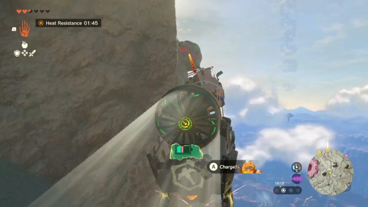 Po drodze niszczcie głazy i uważajcie na latające potwory - Zelda TotK: Yunobo of Goron City - opis przejścia - Zelda Tears of the Kingdom - poradnik do gry