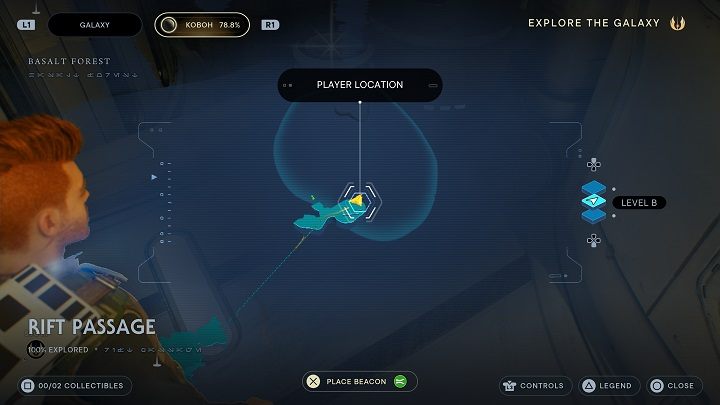 Na pobliskich gratach znajdziecie dysk danych - Jedi Survivor: Szczelina - lista sekretów - Star Wars Jedi Survivor - poradnik do gry