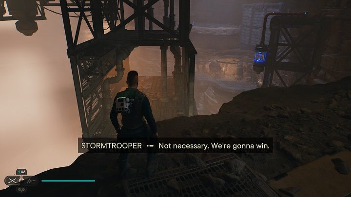 Skorzystajcie z balonu, aby wrócić na górę - Jedi Survivor: Jaskinia Marglowa - lista sekretów - Star Wars Jedi Survivor - poradnik do gry