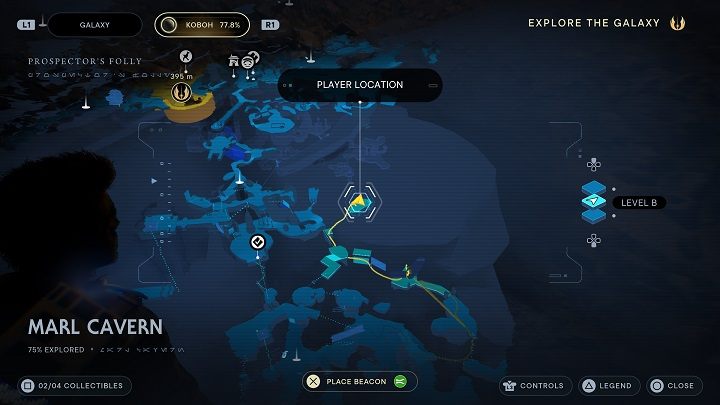 Znajdziecie Szczelinę Mocy o nazwie Pęknięta Siła - Jedi Survivor: Jaskinia Marglowa - lista sekretów - Star Wars Jedi Survivor - poradnik do gry