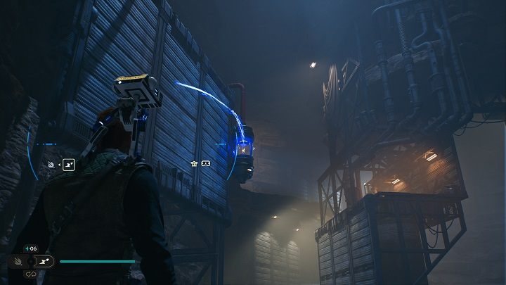 Skorzystajcie z pnączy, aby wrócić na górę - Jedi Survivor: Jaskinia Marglowa - lista sekretów - Star Wars Jedi Survivor - poradnik do gry