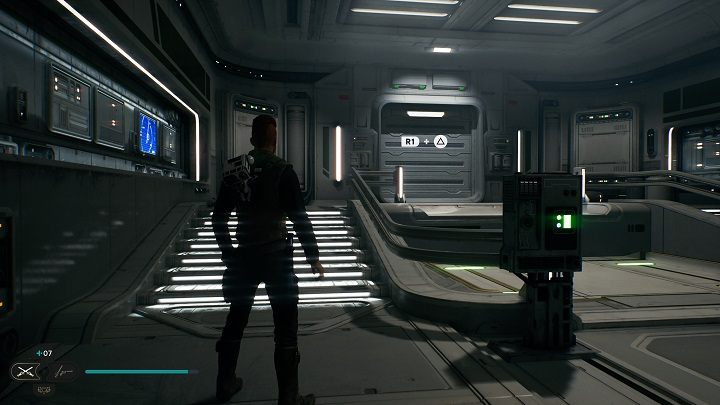 Idźcie dalej do pomieszczenia za skrzynią i podążajcie przed siebie - Jedi Survivor: Podnóże Obserwatorium - lista sekretów - Star Wars Jedi Survivor - poradnik do gry