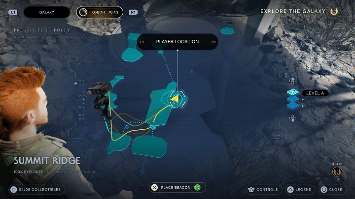 Wróćcie się i idźcie dalej, do urządzenia wydającego balony - Jedi Survivor: Grzbiet - lista sekretów - Star Wars Jedi Survivor - poradnik do gry