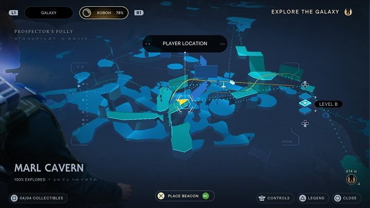 Stamtąd wystarczy że użyjecie schodów prowadzących do góry i na zewnątrz - Jedi Survivor: Imperialny Posterunek 8L-055 - lista sekretów - Star Wars Jedi Survivor - poradnik do gry