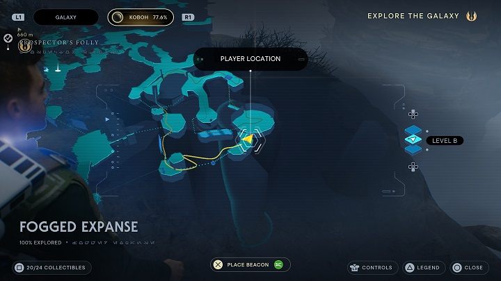 W gnieździe znajdziecie odłamek Priorytu - Jedi Survivor: Mglisty przestwór - lista sekretów - Star Wars Jedi Survivor - poradnik do gry