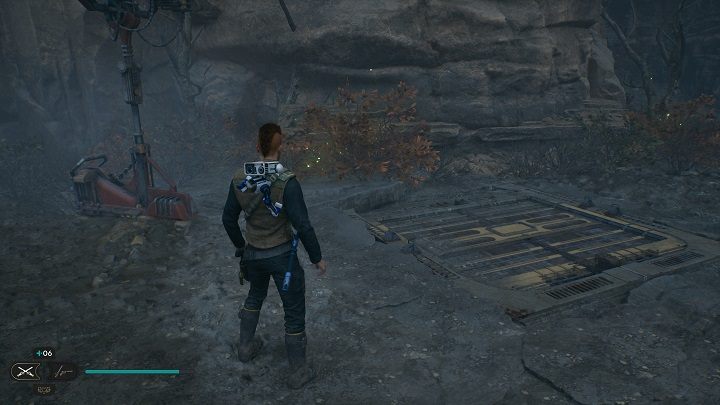 Na prawo od poprzednich krzewów znajdują się trzy kolejne - Jedi Survivor: Mglisty przestwór - lista sekretów - Star Wars Jedi Survivor - poradnik do gry