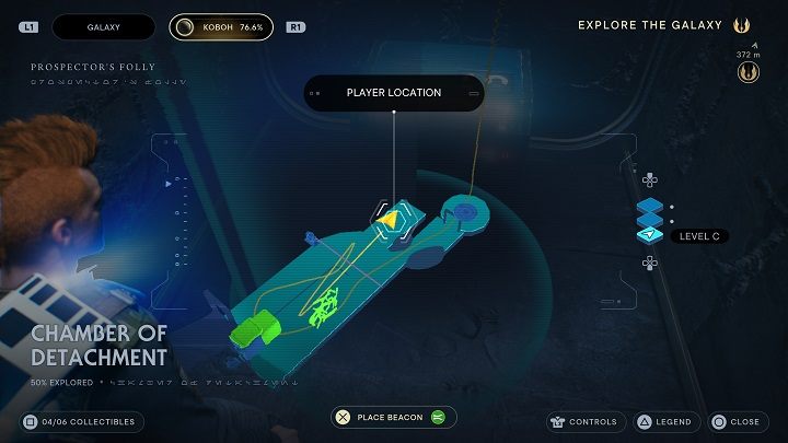 Odsłonicie drugi blok, który należy wyciągnąć - Jedi Survivor: Komnata Odłączenia - lista sekretów - Star Wars Jedi Survivor - poradnik do gry