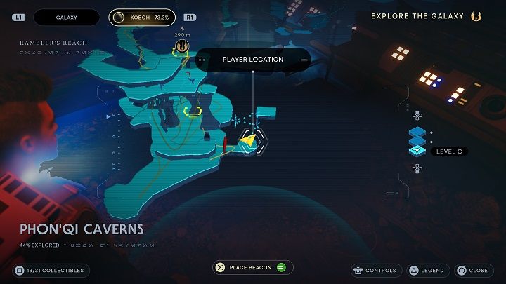 Z nowego przejścia wyłoni się kolejny boss - Jedi Survivor: Jaskinie PhonQi - lista sekretów (część 1) - Star Wars Jedi Survivor - poradnik do gry