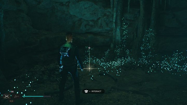 W pobliżu poprzedniej znajdźki jest dysk danych - Jedi Survivor: Jaskinie PhonQi - lista sekretów (część 1) - Star Wars Jedi Survivor - poradnik do gry