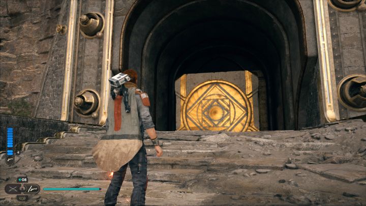 Po wdrapaniu się na górę znajdziecie się przed wejściem do Komnaty jasności - Jedi Survivor: Komnata jasności na Koboh - Star Wars Jedi Survivor - poradnik do gry