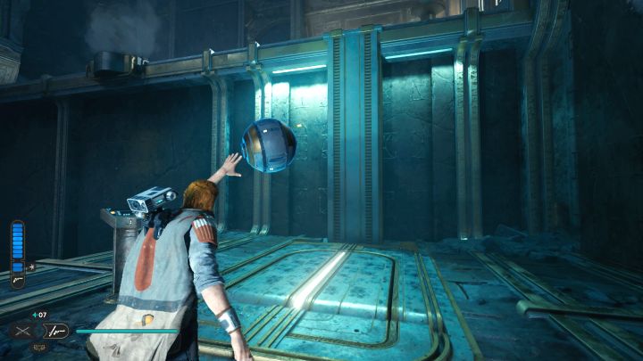 Powróćcie z kulą do poprzedniej lokacji i przesuńcie wzmacniacz do pierwotnego położenia - Jedi Survivor: Komnata rozumu na Koboh - Star Wars Jedi Survivor - poradnik do gry