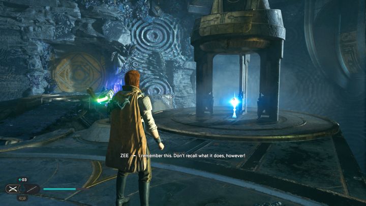 Zee powinna poinformować o udanej akcji - Jedi Survivor: Komnata dwoistości na Koboh - Star Wars Jedi Survivor - poradnik do gry