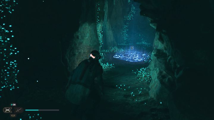 W jednym z początkowych obszarów jaskiń jest punkt medytacji - aktywujcie go po to żeby później łatwo powracać w razie potrzeby do tej lokacji - Jedi Survivor: Dotarcie do Jaskiń PhonQi na Koboh - Star Wars Jedi Survivor - poradnik do gry