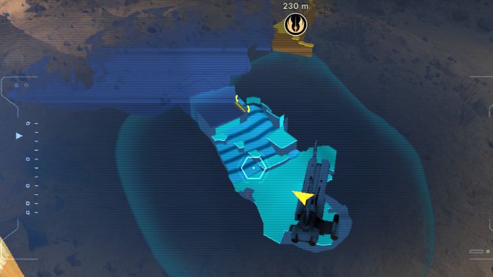 Lądowisko w ruinach to pierwsza lokacja odwiedzana na planecie Jedha - Jedi Survivor: Zagadka wspinaczki na Lądowisku w ruinach na Jedha - Star Wars Jedi Survivor - poradnik do gry