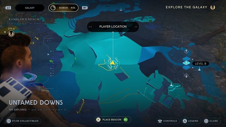 Stosunkowo niedaleko jest roślina z nasionami - Jedi Survivor: Nieokiełznane Zbocza - lista sekretów (część 1) - Star Wars Jedi Survivor - poradnik do gry