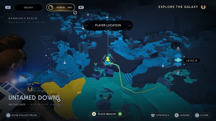 Wróćcie się do zielonej bariery i wyjdźcie na zewnątrz - Jedi Survivor: Nieokiełznane Zbocza - lista sekretów (część 2) - Star Wars Jedi Survivor - poradnik do gry