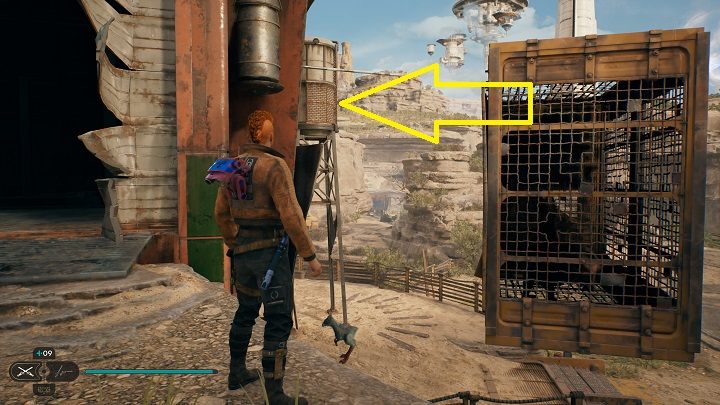 Wróćcie na zewnątrz i wespnijcie się na dach budynku - Jedi Survivor: Grzbiet Żniwiarzy - lista sekretów - Star Wars Jedi Survivor - poradnik do gry