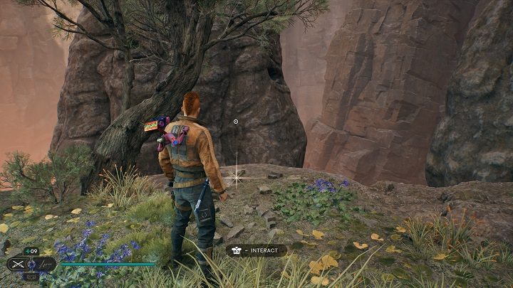 Niemal w tym samym miejscu znajduje się dysk danych - Jedi Survivor: Zniszczona Osada na planecie Koboh (część 1) - Star Wars Jedi Survivor - poradnik do gry