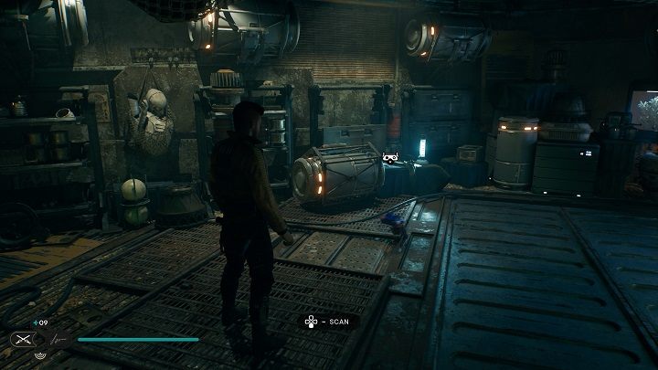 Kiedy już będziecie w środku znajdziecie wpis do bazy danych - Jedi Survivor: Placówka Azyl Wędrowca - lista sekretów (część 2) - Star Wars Jedi Survivor - poradnik do gry