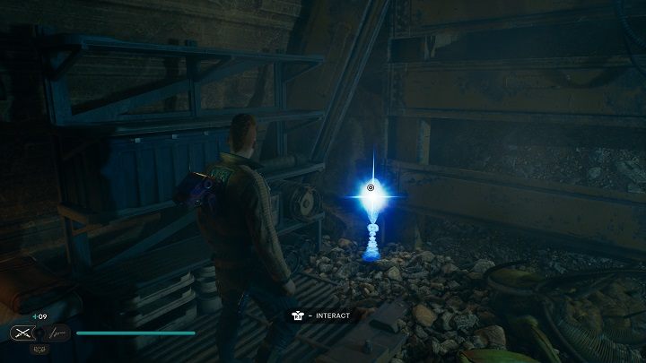 W tym samym pomieszczeniu znajdziecie esencję - Jedi Survivor: Placówka Azyl Wędrowca - lista sekretów (część 2) - Star Wars Jedi Survivor - poradnik do gry