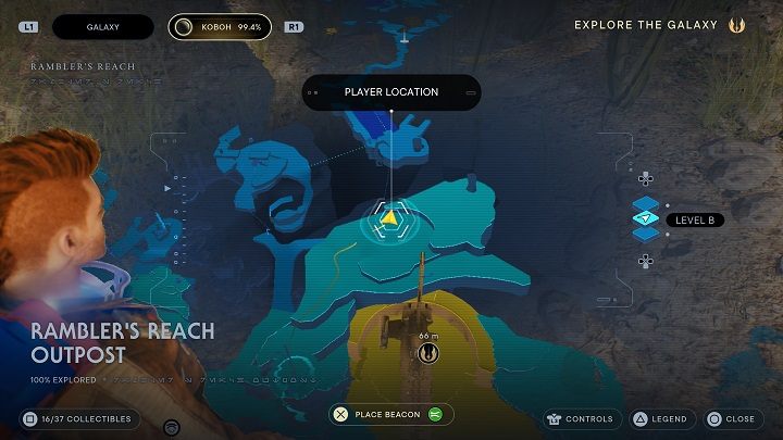 Po krótkim spacerku natkniecie się na roślinę z nasionami - Jedi Survivor: Placówka Azyl Wędrowca - lista sekretów (część 1) - Star Wars Jedi Survivor - poradnik do gry