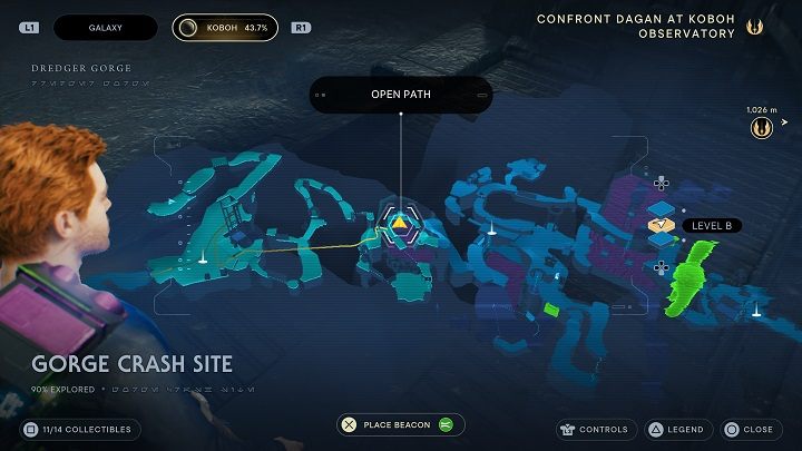 Zyskacie w ten sposób dostęp do jedynej w tym obszarze esencji - zwiększy ona maksymalny poziom Mocy - Jedi Survivor: Miejsce katastrofy w Przekopie - lista sekretów - Star Wars Jedi Survivor - poradnik do gry