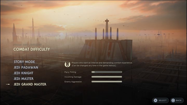 Jest to najtrudniejszy ze wszystkich możliwych do wyborów poziomów - Star Wars Jedi Survivor: Poziomy trudności - Star Wars Jedi Survivor - poradnik do gry