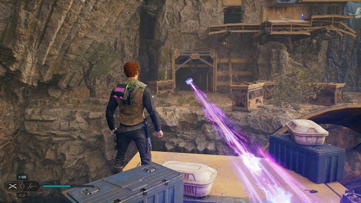 Idąc dalej traficie na kilku przeciwników - Jedi Survivor: Opuszczona zapora - lista sekretów, część 3 - Star Wars Jedi Survivor - poradnik do gry