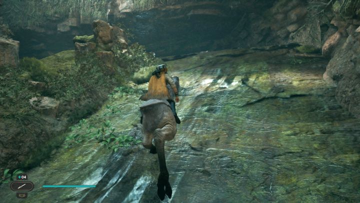 W trakcie zaliczania głównego celu misji na Koboh z naprawienia Modliszki doprowadzicie do odblokowania opcji oswajania wierzchowców Nekko - Star Wars Jedi Survivor: Jak wdrapywać się na śliskie zbocza? - Star Wars Jedi Survivor - poradnik do gry