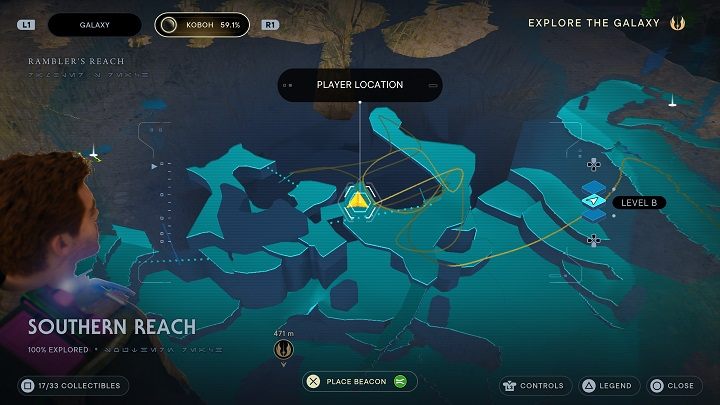 Wciąż będąc w okolicy znajdziecie kolejne nasiona Bulwpaszczy - Jedi Survivor: Południowy Azyl - lista sekretów, część 2 - Star Wars Jedi Survivor - poradnik do gry