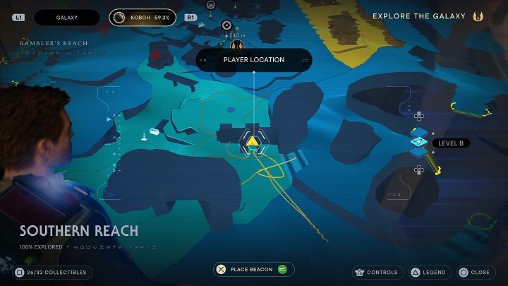 Tę samą tamę, przy której znaleźliście powyższe nasiona, możecie otworzyć mocą Podnoszenia (Lift) - Jedi Survivor: Południowy Azyl - lista sekretów, część 2 - Star Wars Jedi Survivor - poradnik do gry