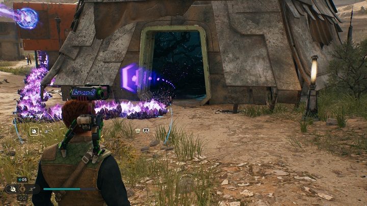 Stamtąd pozostaje użyć Kruszarki BD-1 i zniszczyć materię blokującą wejście - Jedi Survivor: Południowy Azyl - lista sekretów, część 2 - Star Wars Jedi Survivor - poradnik do gry