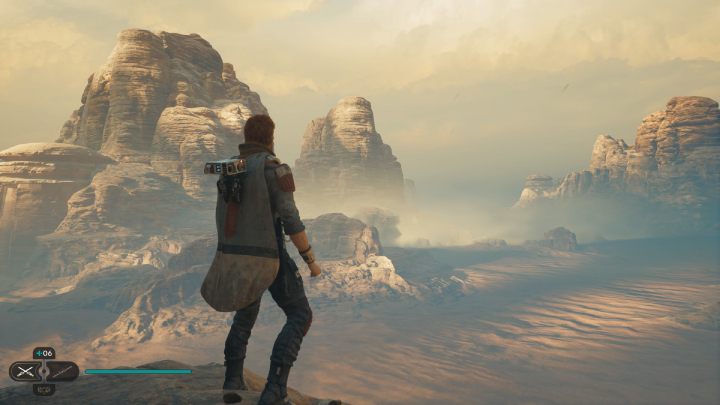 Jeśli wybierzecie zwykły poziom trudności i skupicie się wyłącznie na głównej fabule, spędzicie w grze około 20-25 godzin - Star Wars Jedi Survivor: Długość gry - Star Wars Jedi Survivor - poradnik do gry