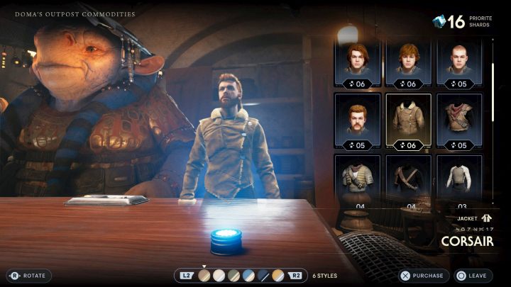 Oczywiście po rozpoczęciu rozgrywki w Star Wars Jedi Survivor, szafa Cala nie zostanie magicznie wypełniona wszystkimi dostępnymi ubraniami w grze - Star Wars Jedi Survivor: Czy można zmienić wygląd Cala? - Star Wars Jedi Survivor - poradnik do gry