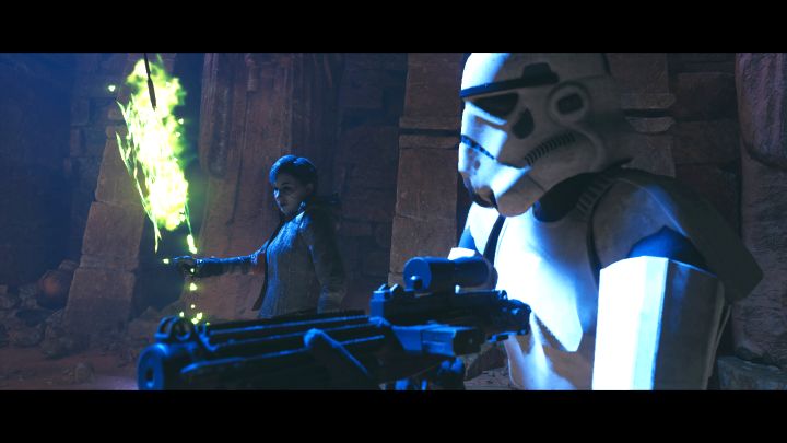 Po wydarzeniach z gry Jedi Fallen Order doszło do rozbicia załogi Modliszki i jej członkowie wyruszyli w różne miejsca galaktyki żeby zająć się różnymi własnymi sprawami - Star Wars Jedi Survivor: Czy powraca Merrin i czy jest romans? - Star Wars Jedi Survivor - poradnik do gry