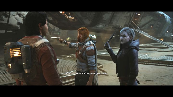 Cal jednocześnie używa blastera i miecza świetlnego - Star Wars Jedi Survivor: Postawy dla walki mieczem świetlnym - Star Wars Jedi Survivor - poradnik do gry