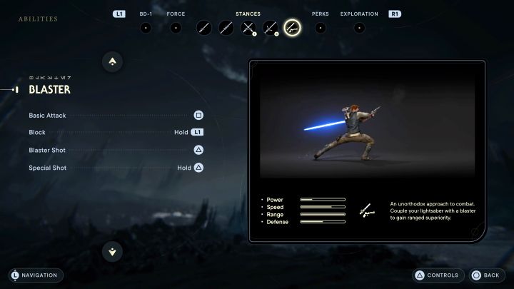 To bardzo dobra postawa do zwiększenia skuteczności walki na dystans - Star Wars Jedi Survivor: Postawy dla walki mieczem świetlnym - Star Wars Jedi Survivor - poradnik do gry