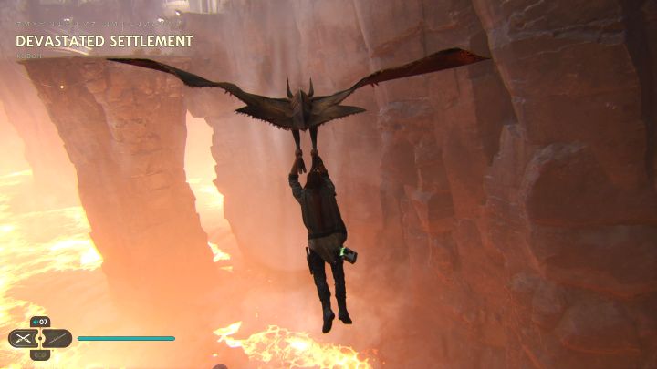 Zniszczona osada to jeden z większych regionów na Koboh - Jedi Survivor: Zagadki ze sprzęgami kul w Zniszczonej osadzie - Star Wars Jedi Survivor - poradnik do gry